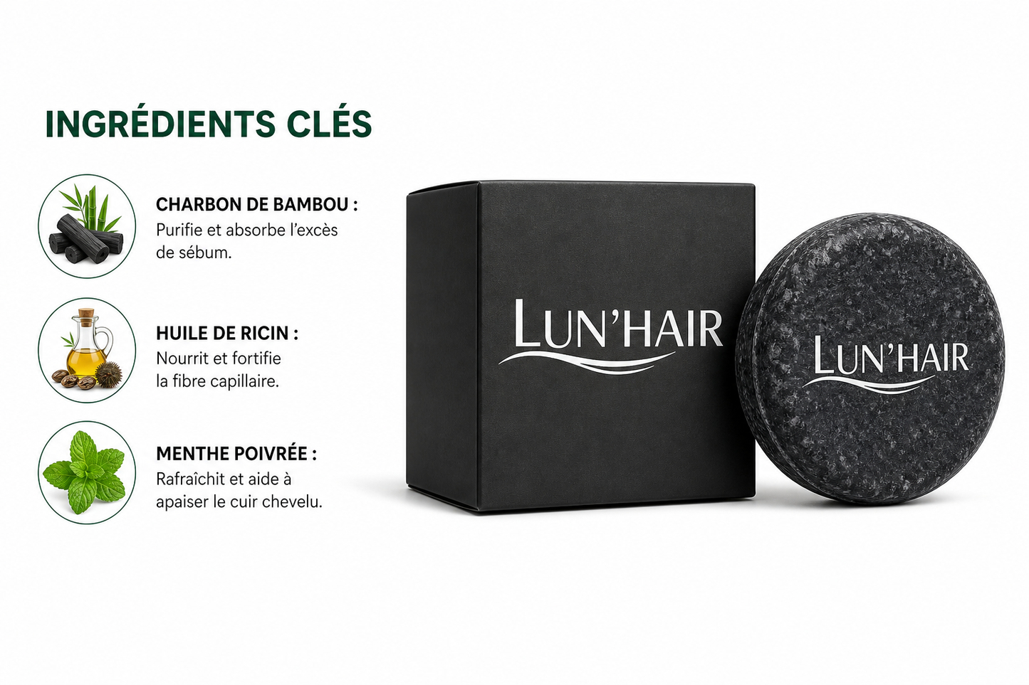 Soin cheveux anti-pellicules cuir chevelu – Apaisant & purifiant
