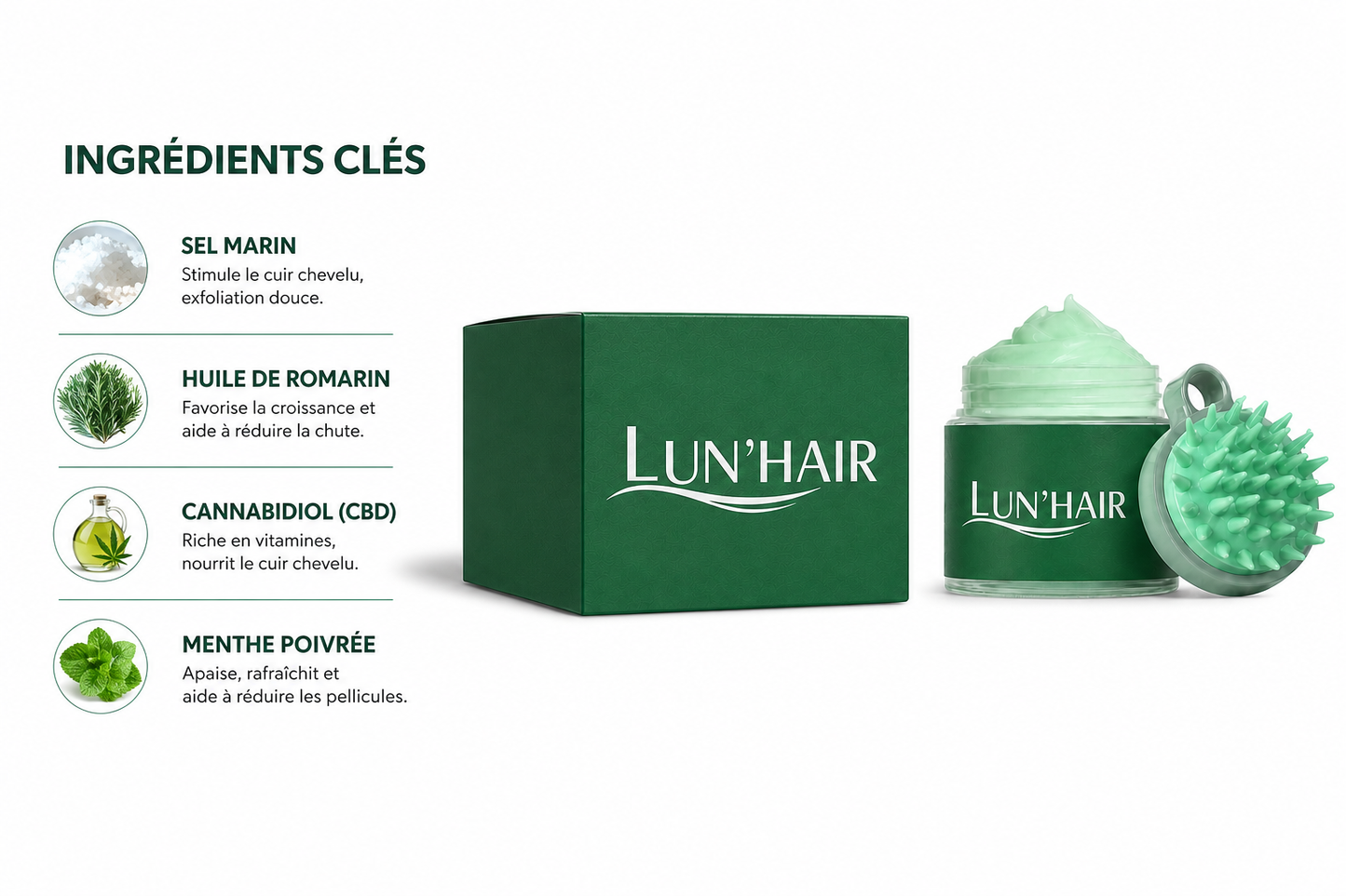 Gommage Cuir Chevelu Purifiant – Soin Détox & Activateur de Boucles
