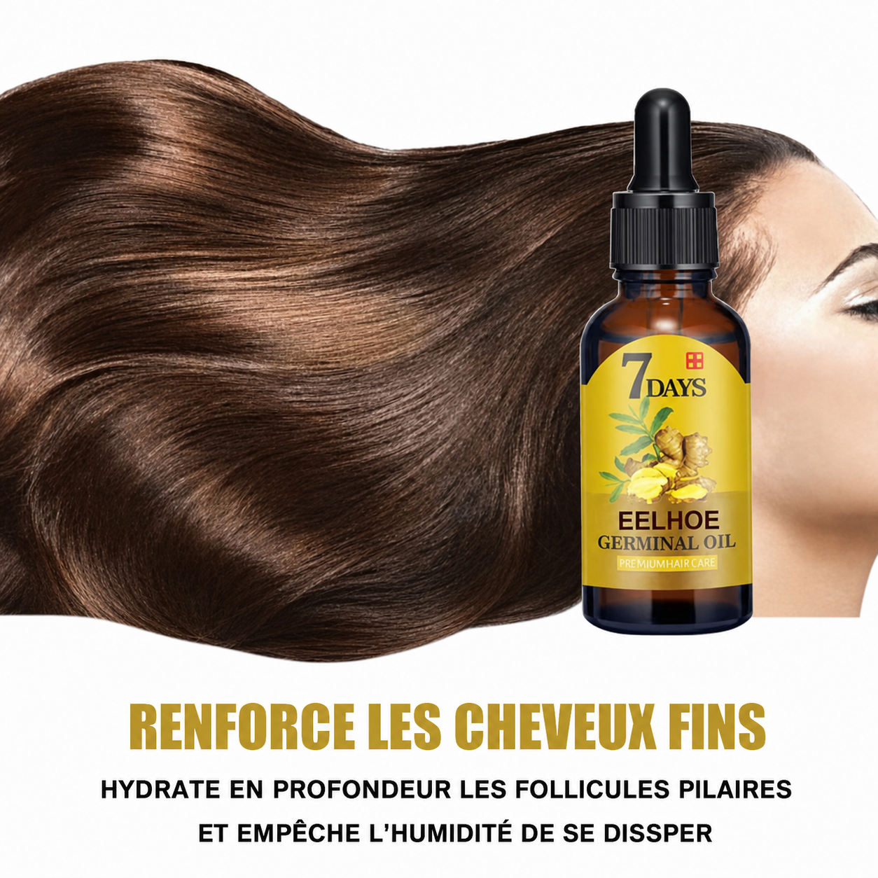 Huile Essentielle de Romarin 100% Pure – Cheveux, Cuir Chevelu & Peau