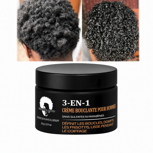 Crème Bouclante Cheveux Frisés – Définition & Anti-Frisottis Sans Sulfates (mixte)
