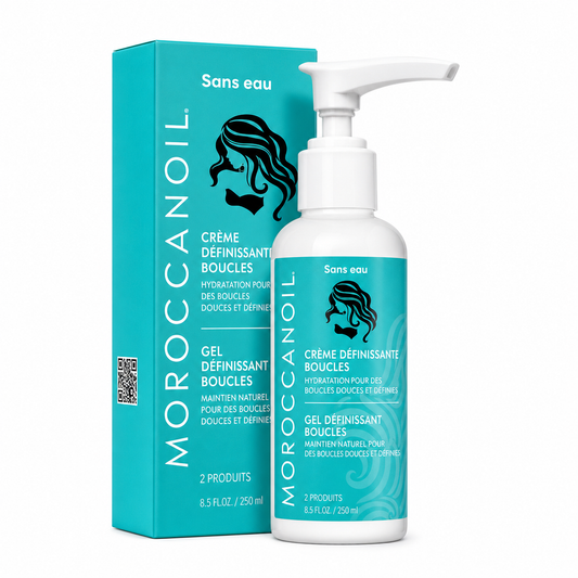 Crème Définissante pour Boucles à la Kératine & Biotine – Anti-Frisottis