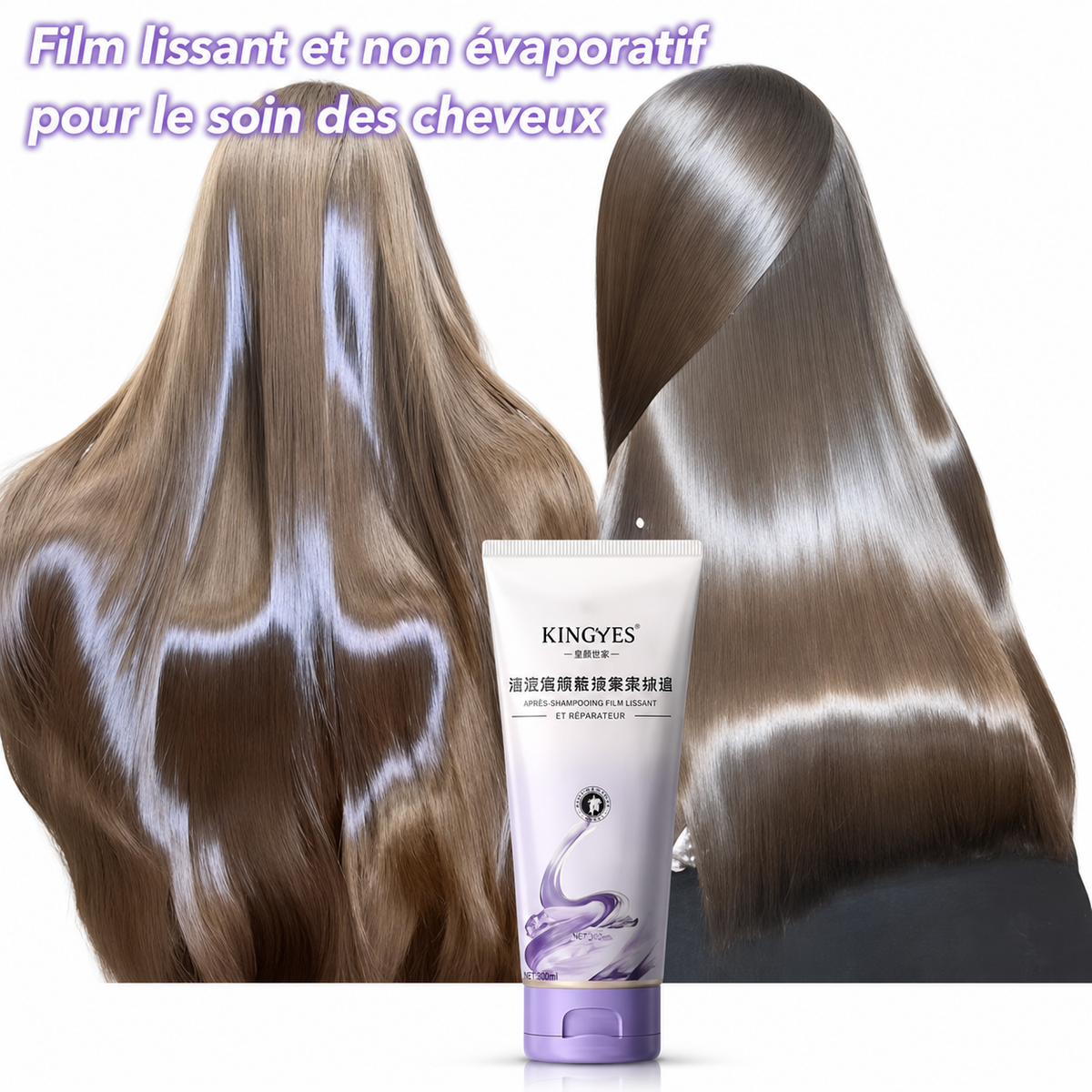 Masque Capillaire Collagène & Kératine – Soin Lissant
