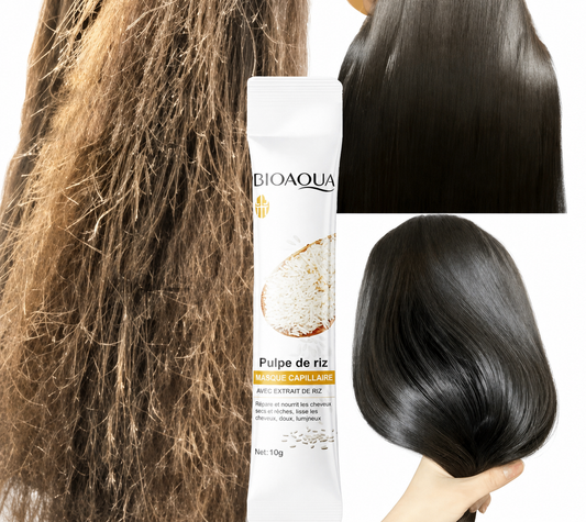 Masque Capillaire Professionnel Lissant – Hydratation & Anti-Frisottis